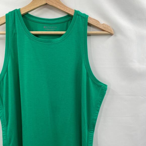Athleta green athletic tank top - Picture 1 of 3